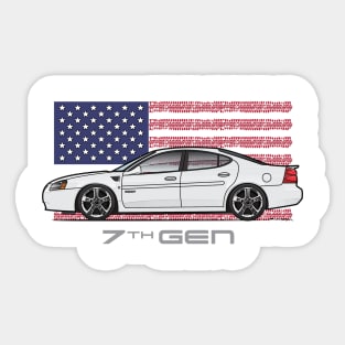 7th Gen White Sticker